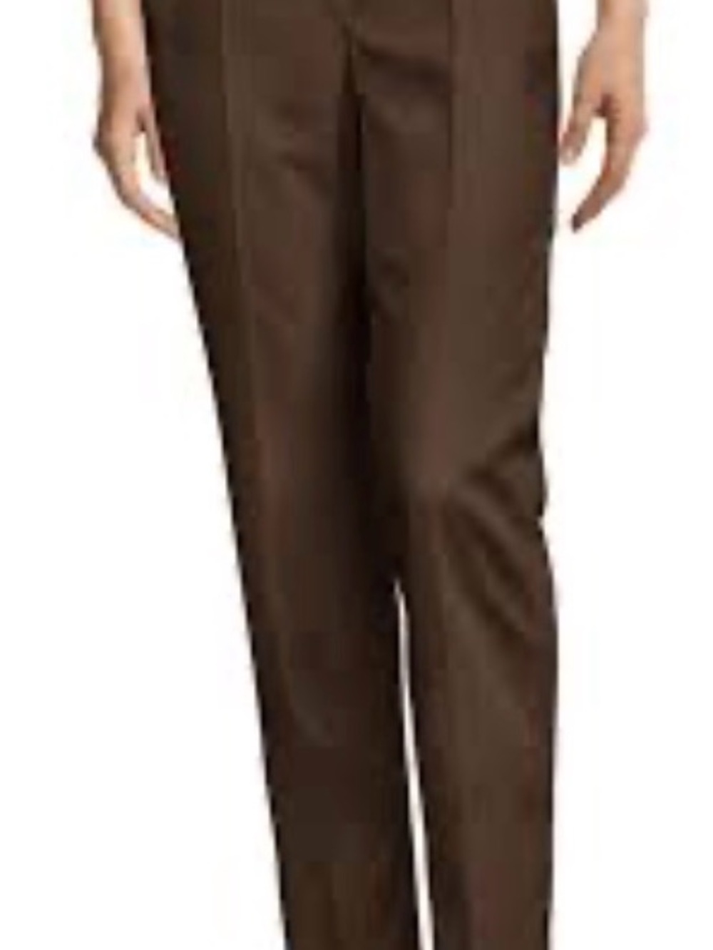 GAP Women’s Straight-Leg Trousers in Brown